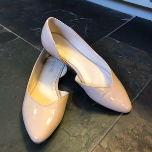 Nine West Nude Flats